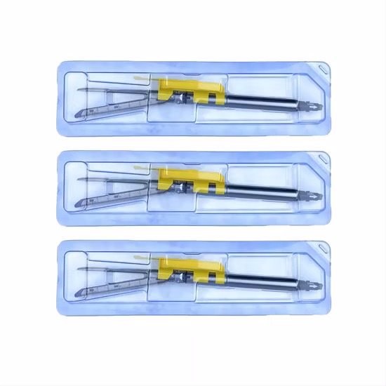 Equipamento médico Grampos de titânio de uso único Grampeador linear endoscópico para cirurgia abdominal