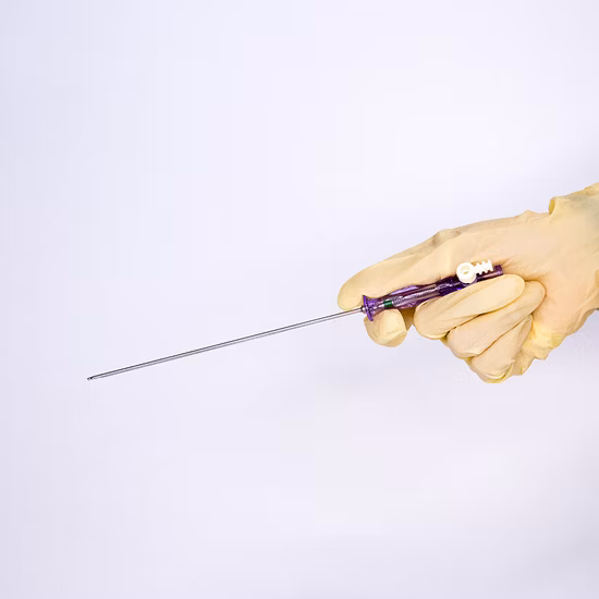 Inserção controlada fácil Instrumentos cirúrgicos descartáveis ​​de 120 mm de comprimento Agulha Veress